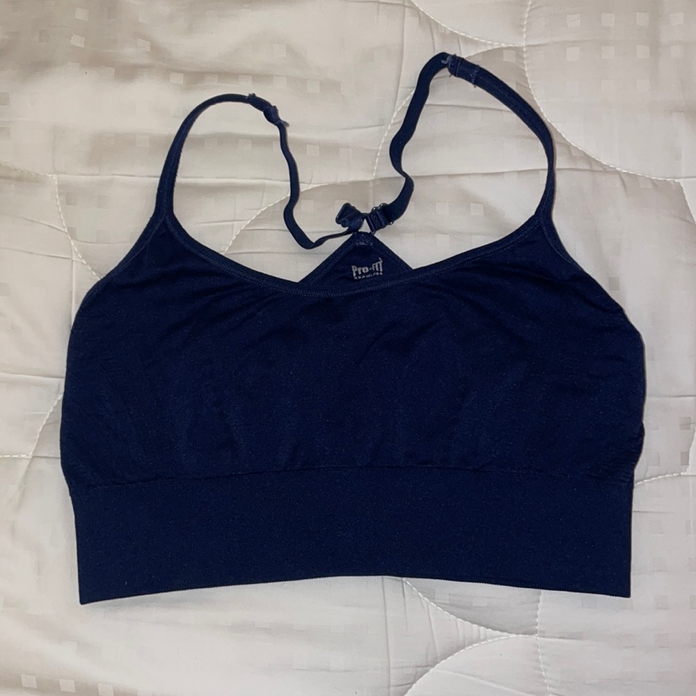 BLUE SPORTS BRA